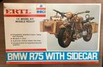 Bmw r75 wehrmacht met sidecar, Overige merken, Auto, Verzenden, Groter dan 1:32