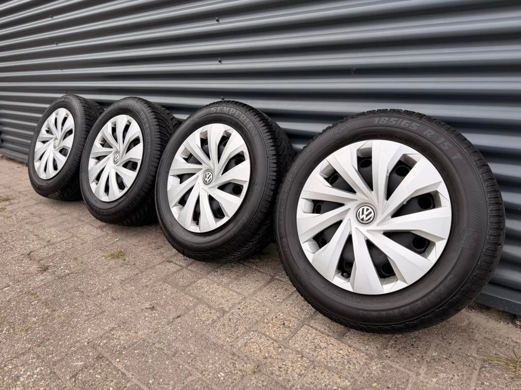 OEM VW Polo 15 inch 5x100 AW 2G SEAT Ibiza 6F KJ A1 Fabia, Ophalen, Gebruikt, 15 inch, Banden en Velgen