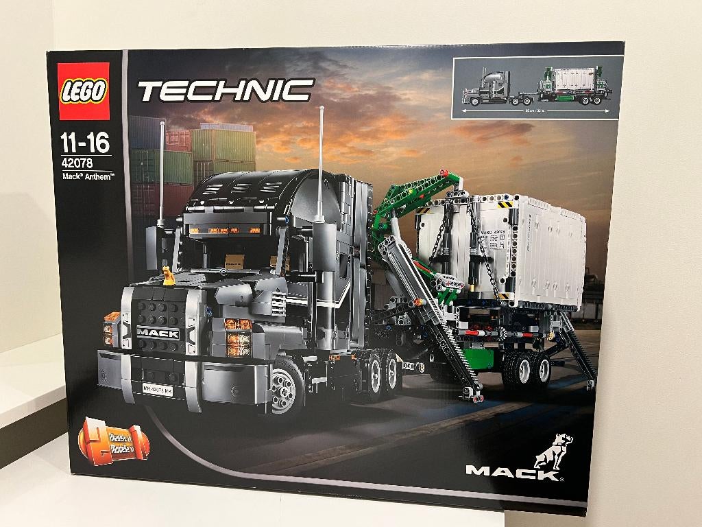 Lego Technic 42078 Mack Anthem - nieuw, Kinderen en Baby's, Speelgoed | Duplo en Lego, Ophalen of Verzenden, Nieuw, Complete set