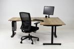 Elektrisch verstelbaar hoekbureau - 200x160cm, Ophalen of Verzenden, In hoogte verstelbaar, Nieuw