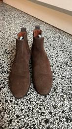 DUNGELMANN hazelnootkleurige suède CHELSEA’S mt 37, Bruin, Lage of Enkellaarzen, Ophalen of Verzenden, Gedragen