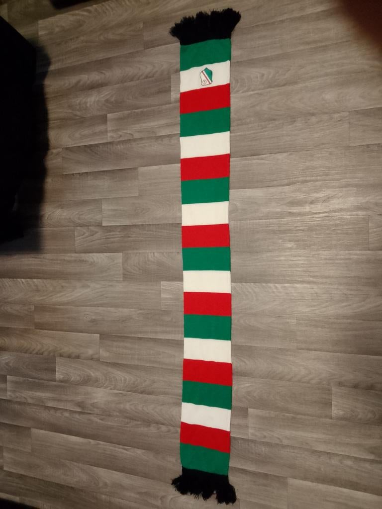 Legia Warsaw sjaal Polen, Ophalen of Verzenden, Zo goed als nieuw, Overige maten, Sjaal