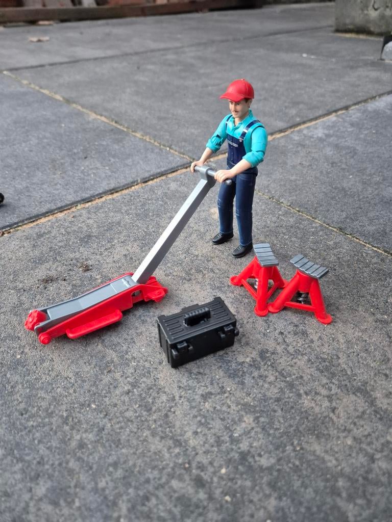 Monteur werkplaats bruder, Ophalen of Verzenden, Zo goed als nieuw