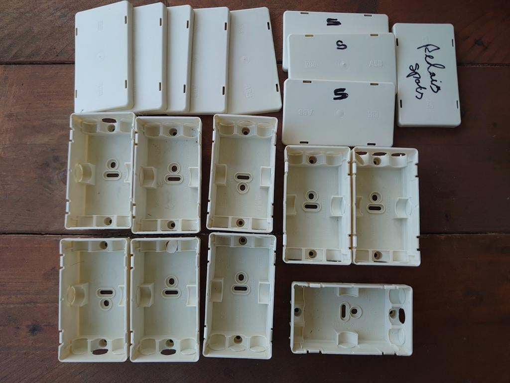 ABB 3611 lasdozen met deksel. Patat bakjes., Ophalen of Verzenden