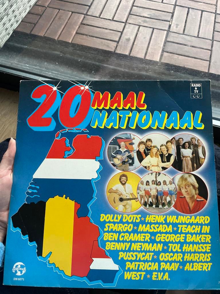 20 Maal Nationaal vinylplaat, Ophalen of Verzenden, Gebruikt, 12 inch, Overige genres