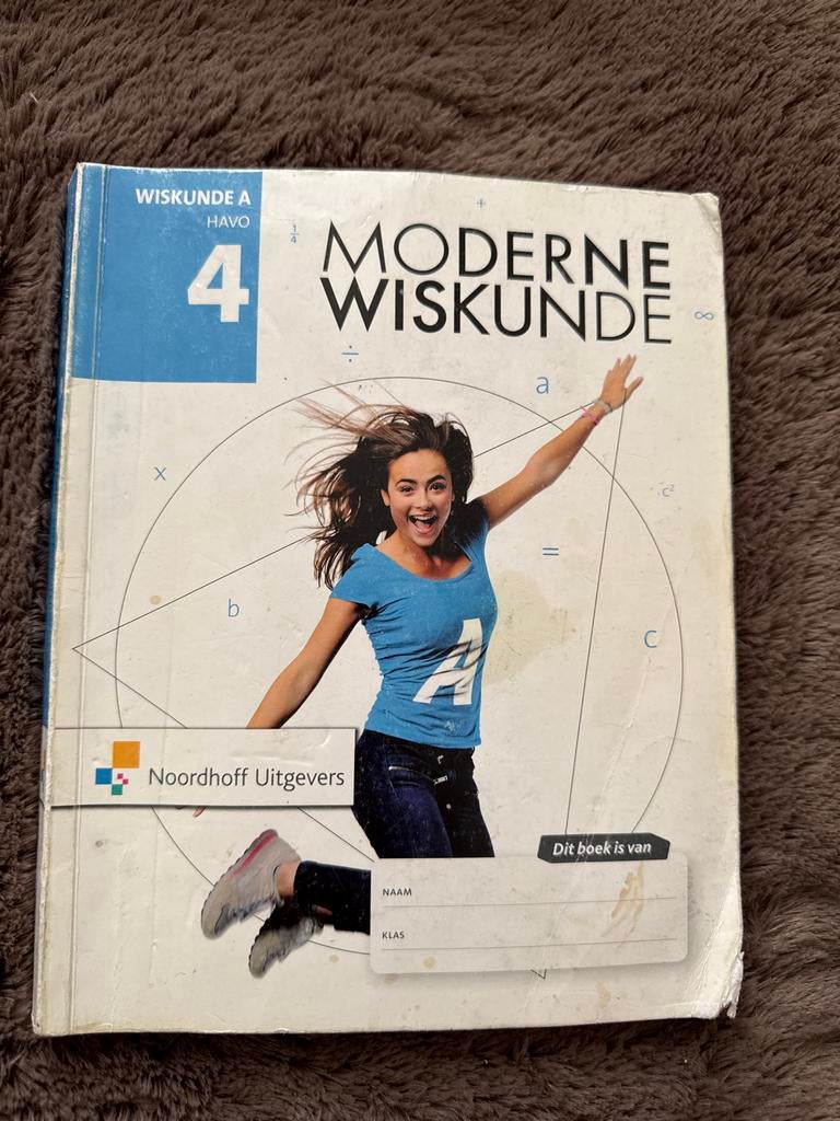 Moderne Wiskunde A HAVO 4, Boeken, Ophalen of Verzenden, Gelezen, HAVO, Wiskunde A