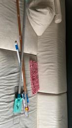 Leifheit dweilstokken met nieuwe dweil stokken, Huis en Inrichting, Schoonmaakartikelen, Ophalen