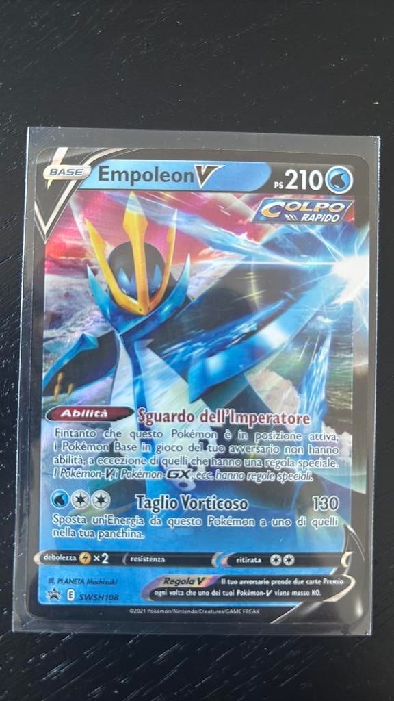 Empoleon V SWSH108 promo holo, Hobby en Vrije tijd, Verzamelkaartspellen | Pokémon, Ophalen of Verzenden, Nieuw