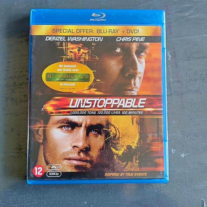 A4) Unstoppable, Cd's en Dvd's, Blu-ray, Zo goed als nieuw, Ophalen of Verzenden