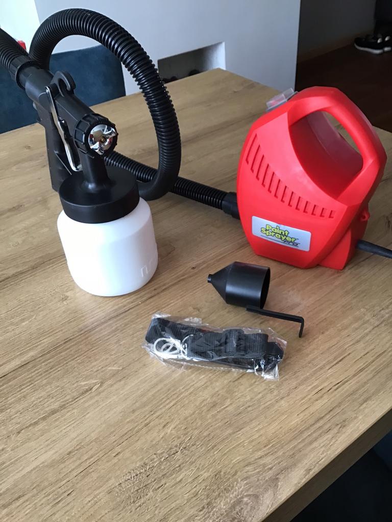 Te koop elektrische verfspuit, Doe-het-zelf en Verbouw, Schildersmaterialen, Ophalen of Verzenden, Nieuw, Verfspuit of Verfpomp