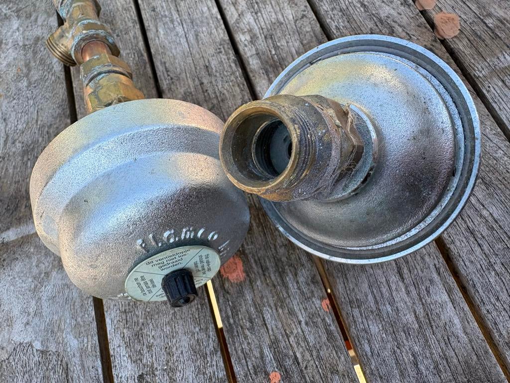 Twee Flamco Kiwa Flexofit waterhamerdempers, Ophalen of Verzenden, Gebruikt, Overige typen