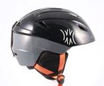 53 54 55 cm ski snowboard helm SLOKKER, Black/grey/orange, Overige merken, Gebruikt, Overige typen, Ophalen of Verzenden
