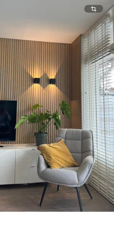 Hele mooie fauteuil van Loods 5 grijs gemêleerd, Ophalen, Zo goed als nieuw, Stof, Hip