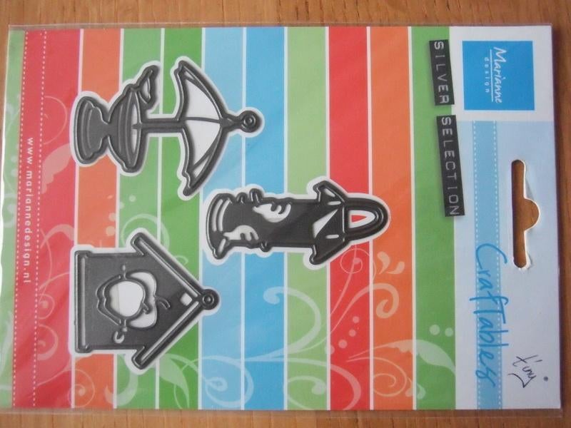 Nieuwe snijmallen set Marianne Craftables - CR1283, Ophalen of Verzenden, Nieuw, Overige thema's, Pons of Mal