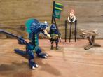 Playmobil Draak en Krijger met accessoires, Ophalen of Verzenden, Gebruikt, Complete set