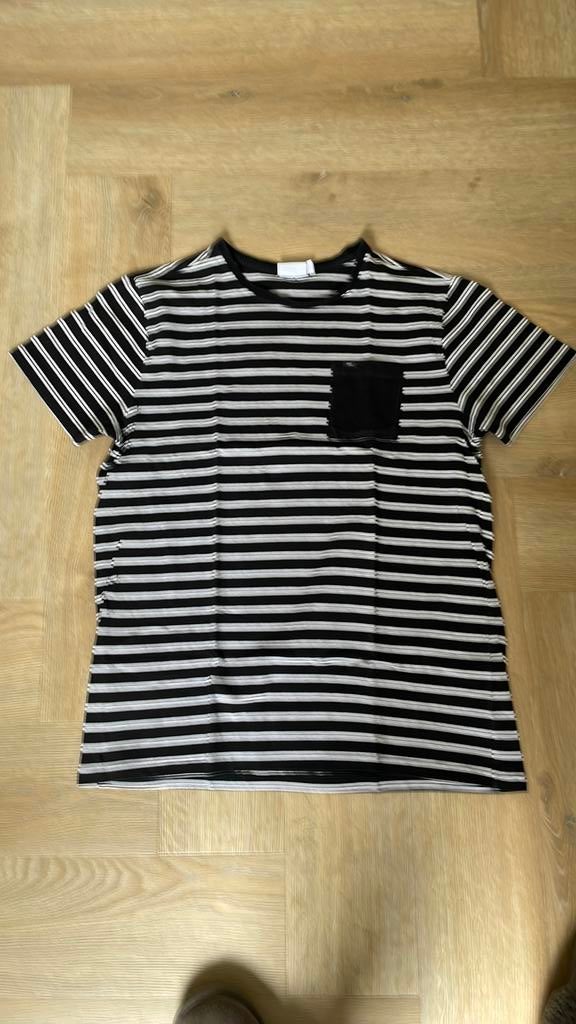 T shirt maat l, Ophalen of Verzenden, Zo goed als nieuw, Zwart, Korte mouw
