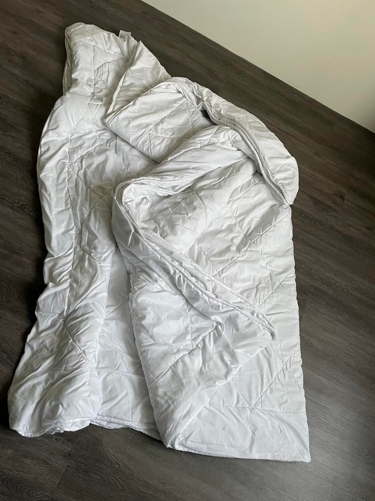 Dekbed litsjumeaux, Ophalen, Gebruikt, Wit, Tweepersoons