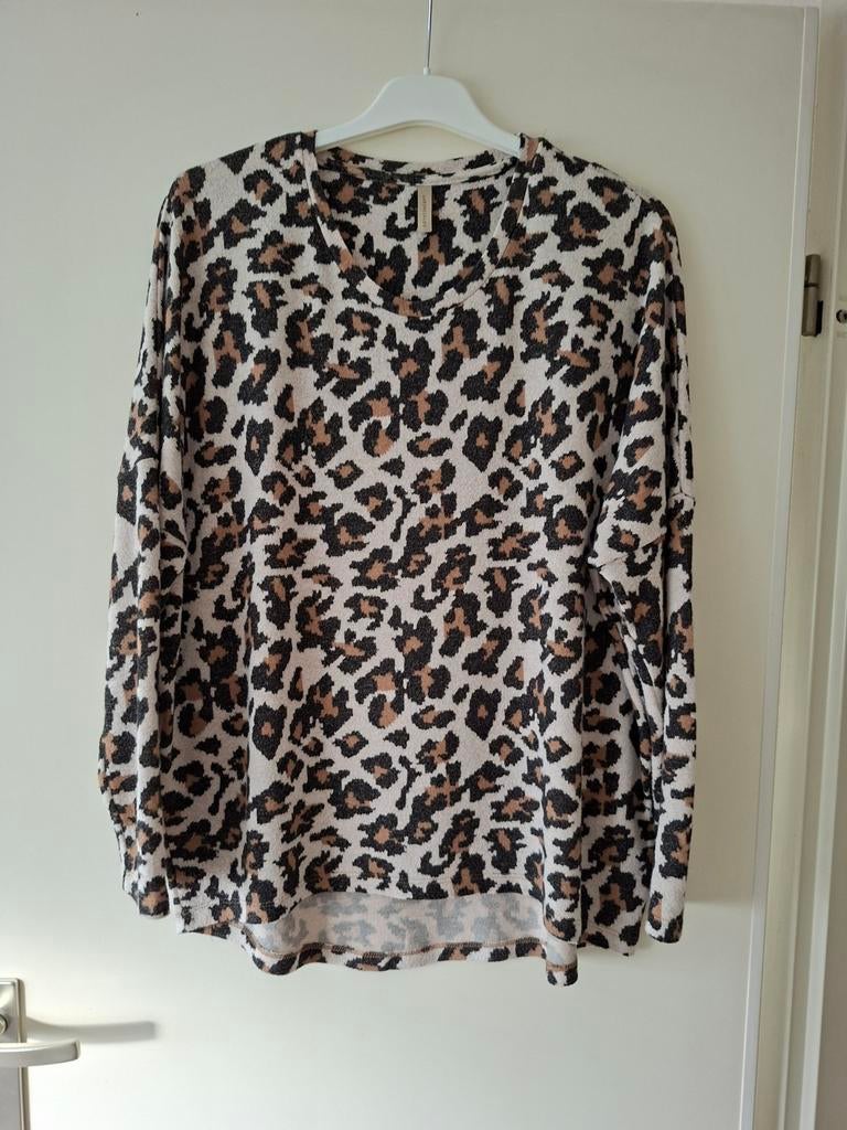 Soyaconcept panter shirt maat L valt ruim 44-46, Ophalen of Verzenden