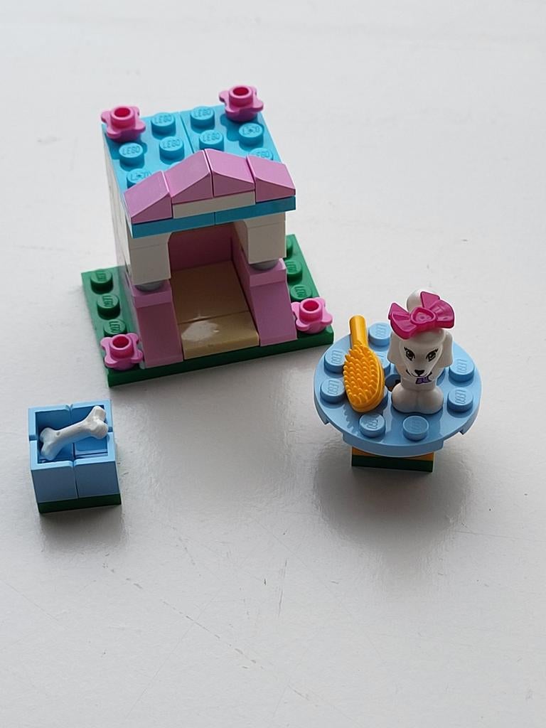LEGO Friends Het Hondenhok van Poedel - 41021, Ophalen of Verzenden, Zo goed als nieuw, Complete set, Lego