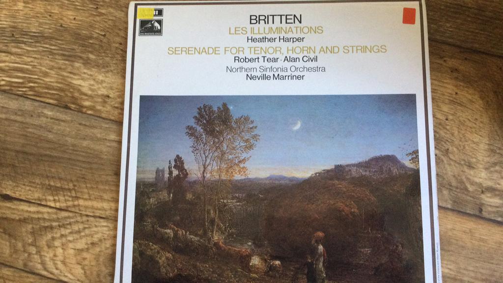 Heather Harper - Benjamin Britten - Les Illuminations, Verzenden, Zo goed als nieuw, Vocaal, 12 inch