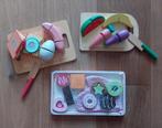 Houten speelsets koekjes, ontbijt, fruit, Ophalen of Verzenden, Zo goed als nieuw
