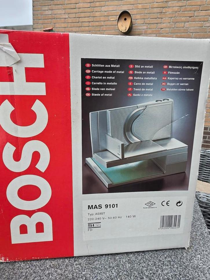 Bosch MAS9101, Witgoed en Apparatuur, Overige Witgoed en Apparatuur, Ophalen