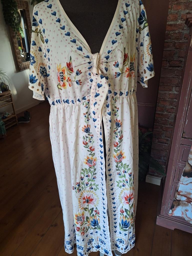 Pak set jurk broek wide leg xxxxl, Kleding | Dames, Grote Maten, Ophalen of Verzenden, Zo goed als nieuw, Jurk