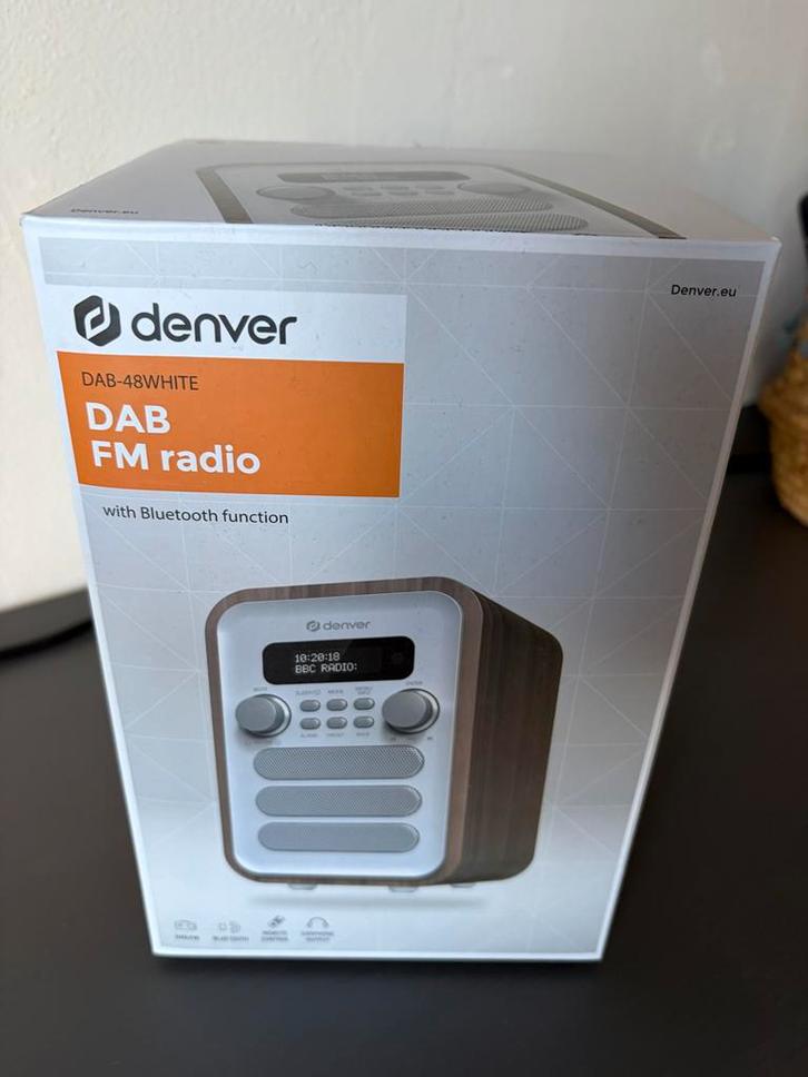 Denver DAB FM radio met Bluetooth - Nieuw in verpakking, Audio, Tv en Foto, Radio's, Nieuw, Radio, Ophalen of Verzenden