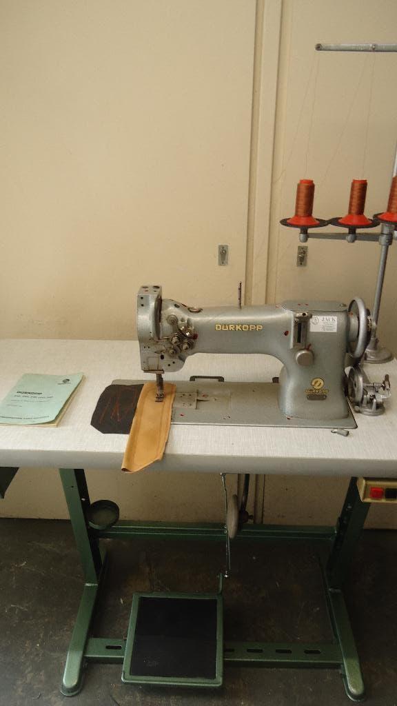 Industrie Naaimachine Durkopp Dubbel naaalds Dubbeltransport, Hobby en Vrije tijd, Naaimachines en Toebehoren, Gebruikt, Naaimachine