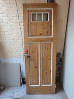 Vintage massieve binnendeur - 209x73cm (voor 15 maart weg), Ophalen, Gebruikt, Minder dan 80 cm, Binnendeur