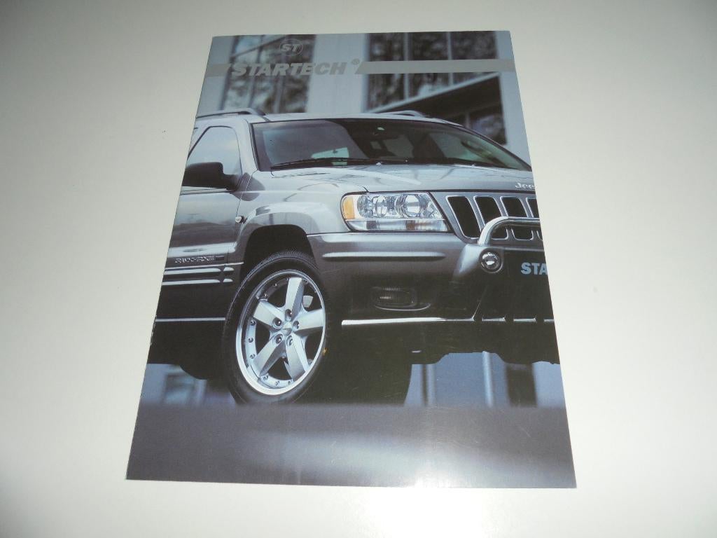 brochure Jeep Grand Cherokee Startech, Ophalen of Verzenden, Nieuw, Overige merken