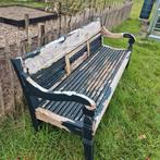 Houten tuinbank, Tuin en Terras, Tuinbanken, Ophalen, Gebruikt, Hout