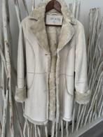 Halflange creme lammy, Ophalen of Verzenden, Zo goed als nieuw, Maat 38/40 (M), Beige