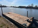 Robuuste Pontons en Koppelpontons met Spudpalen, Ophalen, Gebruikt, Diesel, Ponton