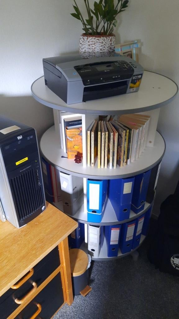 Draaibare carrousel 5 etages - Opbergsysteem, Ophalen, Gebruikt