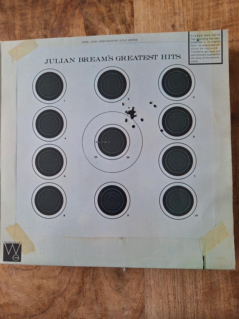 Julian Bream's Greatest Hits - Klassieke Gitaar LP, Ophalen of Verzenden, Gebruikt, 12 inch
