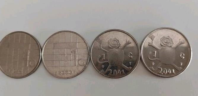 1 gulden munten collectie 1985 2000 2001 Loeki Beatrix, Postzegels en Munten, 1 gulden, Setje, Koningin Beatrix, Zilver