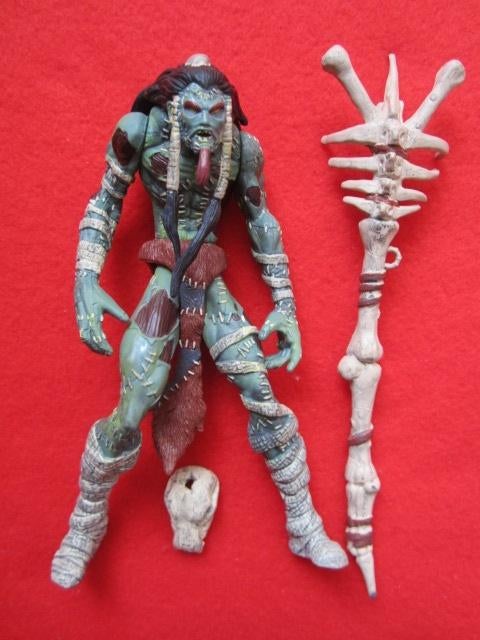 Figuur McFarlane Spawn Pirate, Wetworks Vampire Frankenstein, Ophalen of Verzenden, Kuifje, Zo goed als nieuw, Beeldje of Figuurtje