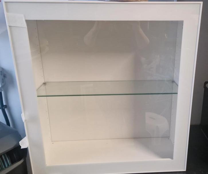 IKEA BESTA kastje 60x25 cm met glazen deur, Huis en Inrichting, Kasten | Vitrinekasten, Ophalen