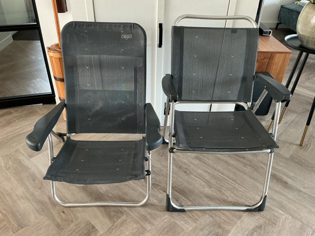 Crespo AL-221 Strandstoel/Crespo-Stoel AL/219, Caravans en Kamperen, Kampeermeubelen, Ophalen, Gebruikt, Campingstoel