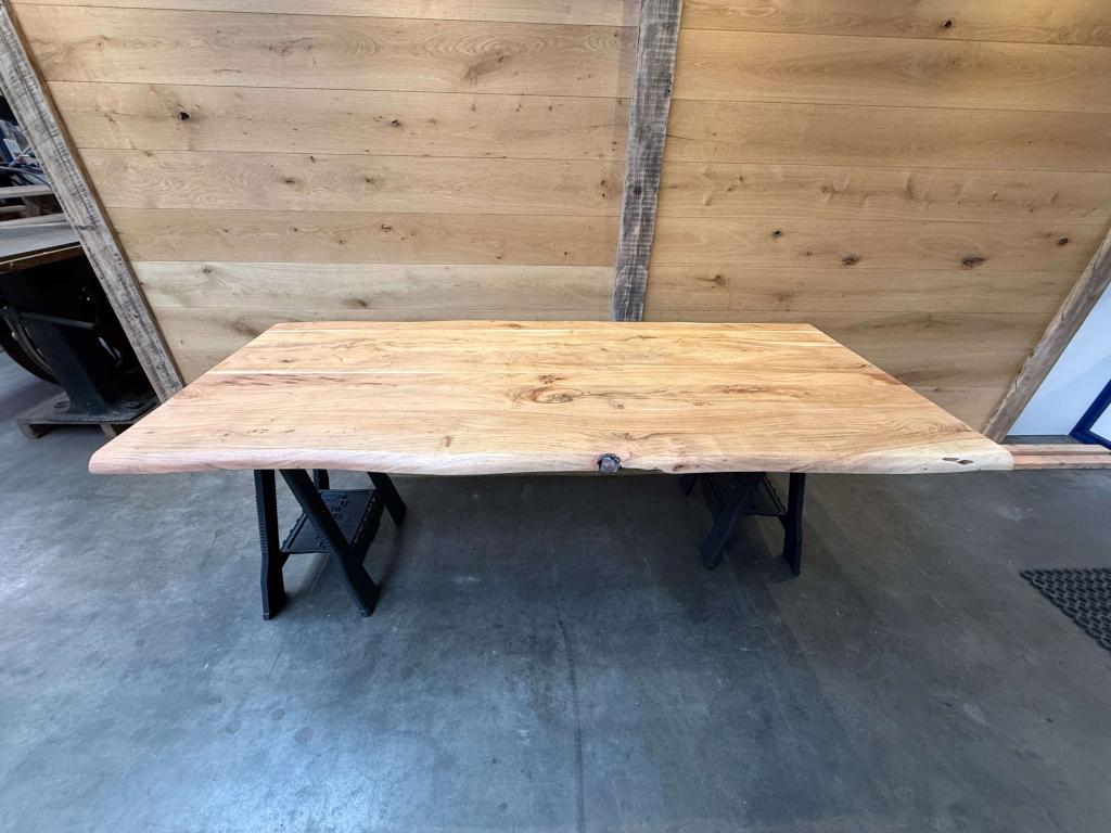 AANBIEDING Acacia Tafelblad 220x94cm  Direct meenemen  Op=Op, Hout@hameren.nl, Hertog van beijerenstraat 2a, Van Hameren hout BV