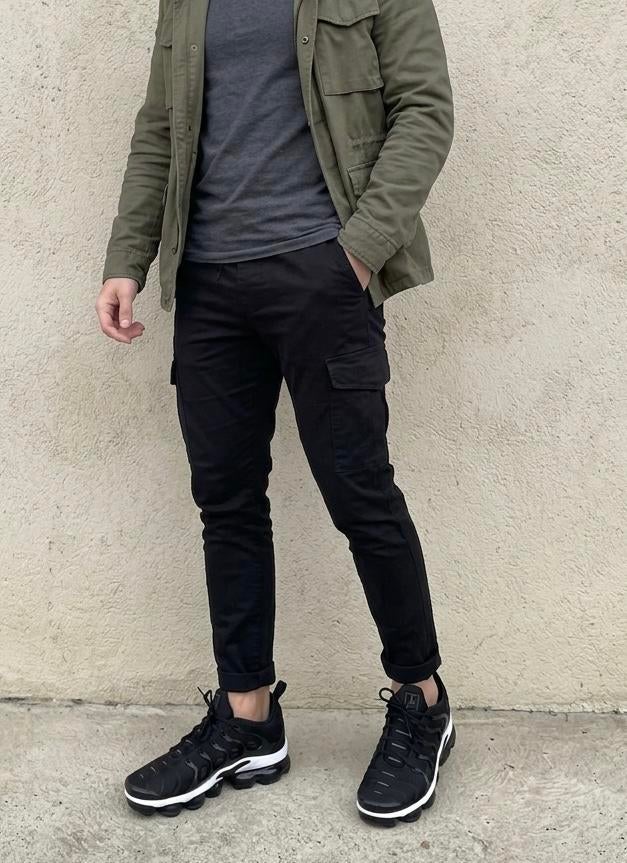 Nike VaporMax Plus zwart en wit, Ophalen, Nieuw, Zwart, Sneakers of Gympen