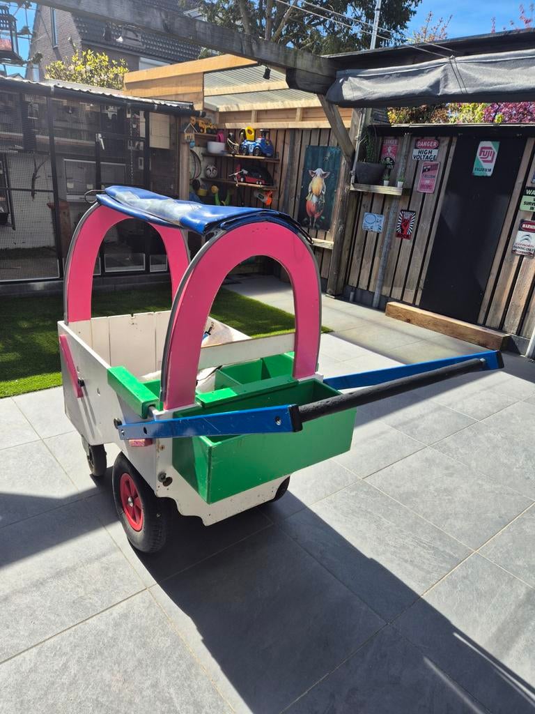 Stevige bolderkar 6 persoons, Ophalen, Gebruikt