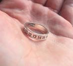 Maison Margiela Logo Ring Zilver, 19 tot 20, Ophalen of Verzenden, Zo goed als nieuw, Dame of Heer