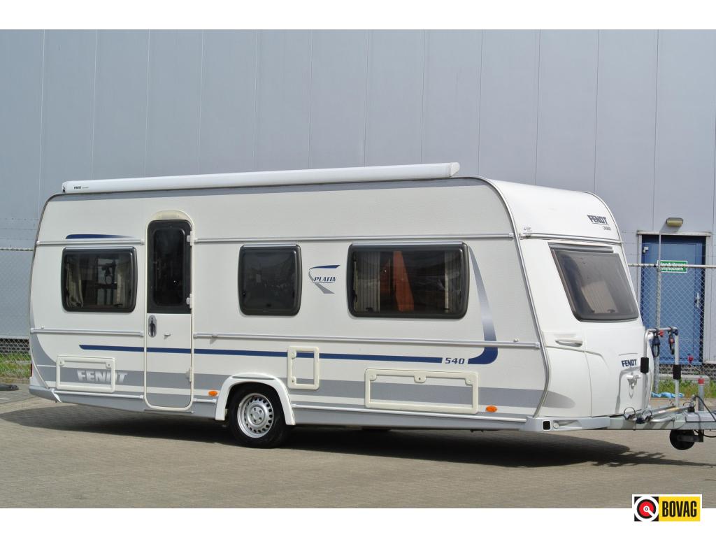 Fendt Platin 540 TG Enkele bedden|Luifel|Mover|, Caravans en Kamperen, Dwarsbed, Rondzit, Bedrijf, 5 tot 6 meter