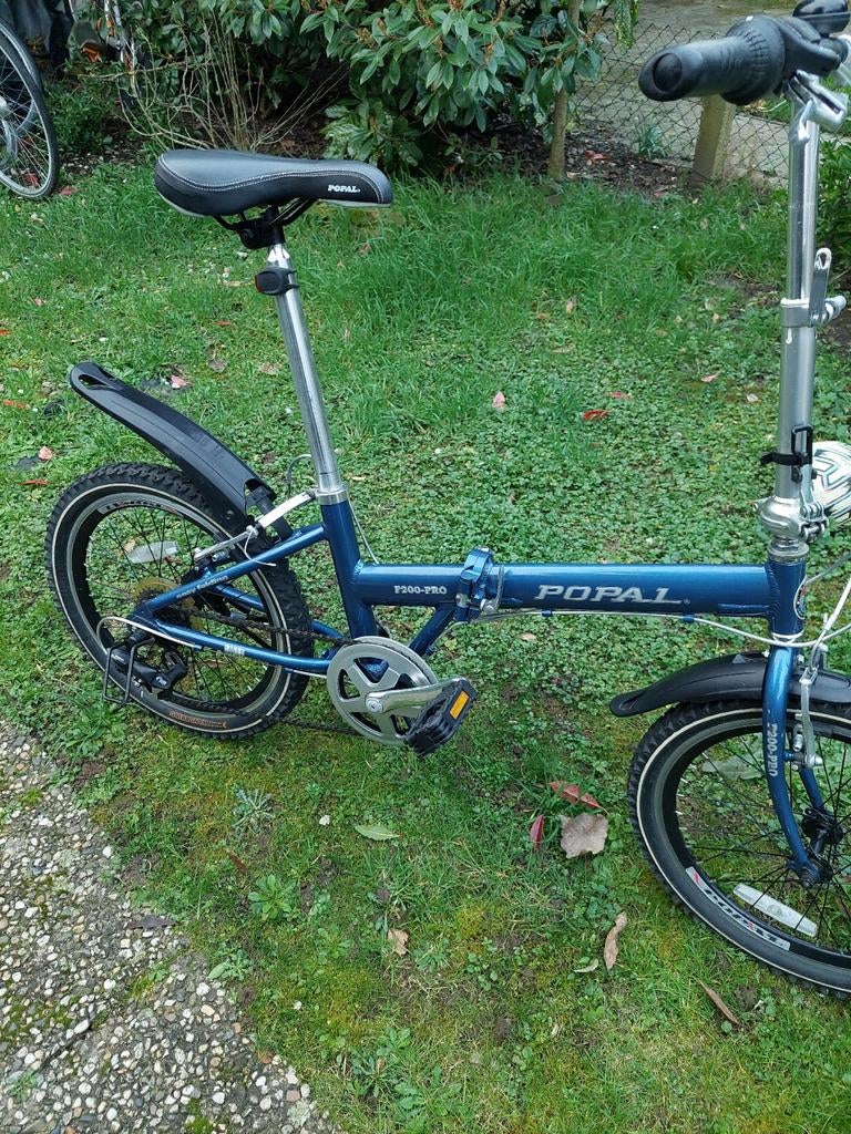 Popal Vouwfiets F200 Pro - 20 inch, 6 versnellingen  z.g.a.n, Fietsen en Brommers, Fietsen | Vouwfietsen, Overige merken, Versnellingen