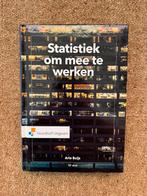 Arie Buys - Statistiek om mee te werken, Boeken, Studieboeken en Cursussen, Gelezen, Niet van toepassing, Beta, Arie Buys