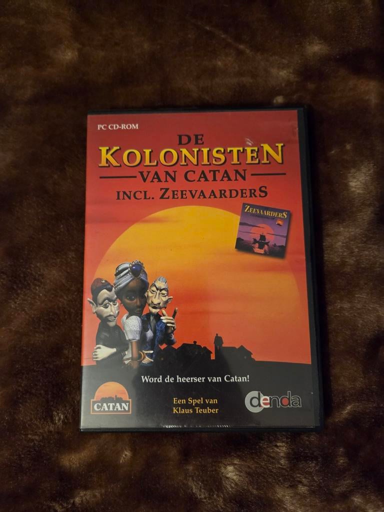 De Kolonisten van Catan PC CD-ROM incl. Zeevaarders, Eén computer, Ophalen of Verzenden, Zo goed als nieuw, 3 spelers of meer