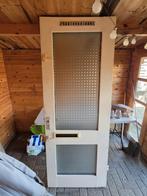 Voordeur 217 x 82 cm, Gebruikt, 80 tot 100 cm, Ophalen of Verzenden, Buitendeur