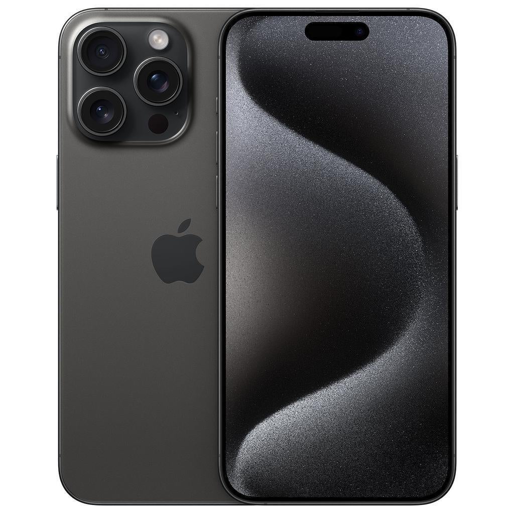 iPhone 15 Pro Max 256GB Zwart - Zo goed als nieuw, Telecommunicatie, Mobiele telefoons | Apple iPhone, 256 GB, Zwart, IPhone 15 Pro Max